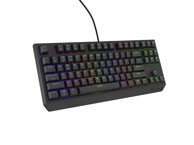 Клавиатура, Genesis Gaming Keyboard Thor 230 TKL US RGB Mechanical Outemu Brown Black Hot Swap - image 3