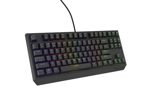 Клавиатура, Genesis Gaming Keyboard Thor 230 TKL US RGB Mechanical Outemu Brown Black Hot Swap - image 3