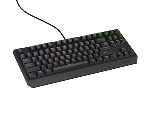 Клавиатура, Genesis Gaming Keyboard Thor 230 TKL US RGB Mechanical Outemu Brown Black Hot Swap - image 4