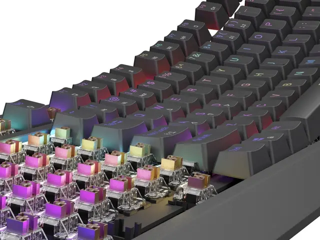 Клавиатура, Genesis Gaming Keyboard Thor 230 TKL US RGB Mechanical Outemu Brown Black Hot Swap - image 5