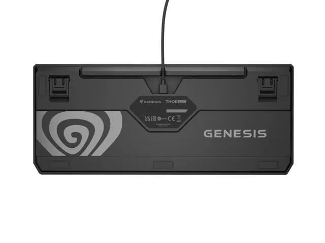 Клавиатура, Genesis Gaming Keyboard Thor 230 TKL US RGB Mechanical Outemu Brown Black Hot Swap - image 8