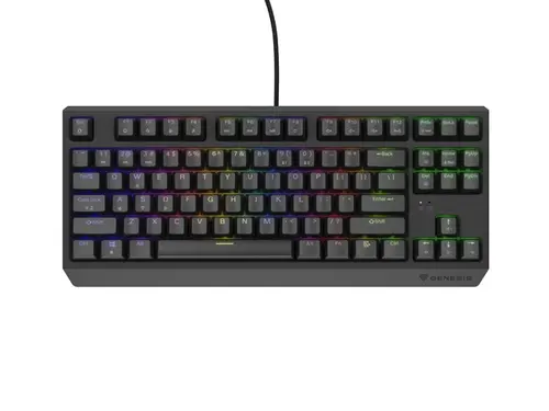 Клавиатура, Genesis Gaming Keyboard Thor 230 TKL US RGB Mechanical Outemu Brown Black Hot Swap