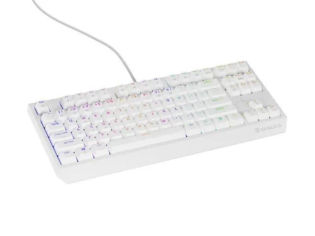 Клавиатура, Genesis Gaming Keyboard Thor 230 TKL US RGB Mechanical Outemu Brown White Hot Swap - image 5