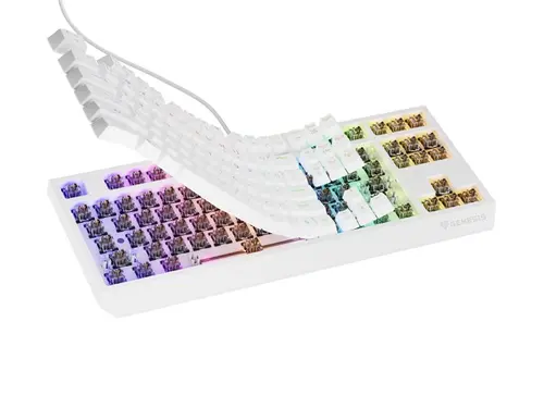 Клавиатура, Genesis Gaming Keyboard Thor 230 TKL US RGB Mechanical Outemu Brown White Hot Swap - image 6