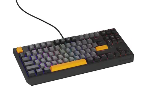 Клавиатура, Genesis Gaming Keyboard Thor 230 TKL Anchor Gray Negative US RGB Mechanical Outemu Red - image 6