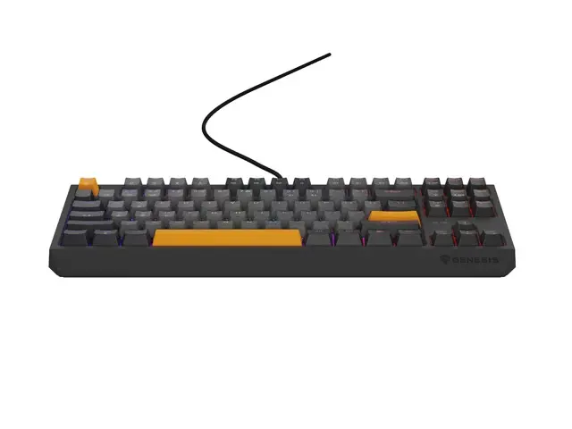 Клавиатура, Genesis Gaming Keyboard Thor 230 TKL Anchor Gray Negative US RGB Mechanical Outemu Red - image 8