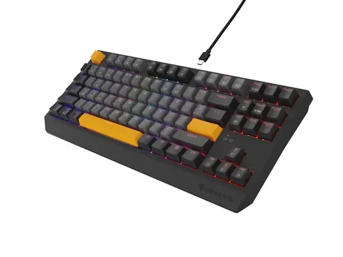 Клавиатура, Genesis Gaming Keyboard Thor 230 TKL Anchor Gray Negative US RGB Mechanical Outemu Red - image 9