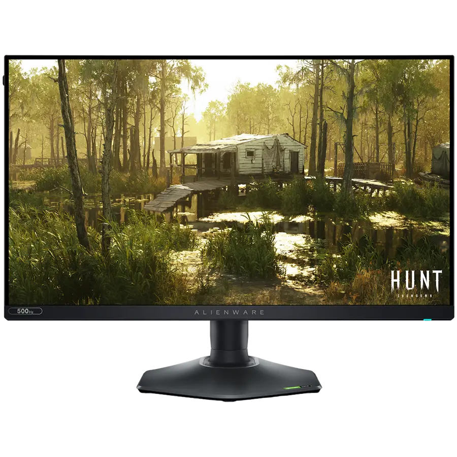 Alienware AW2524HF Monitor gaming, 24.5", FHD 1920x1080, 500Hz, Fast IPS AG, ComfortView Plus, Flicker Free, 16:9, 400 cd/m2, 1000:1, 178/178