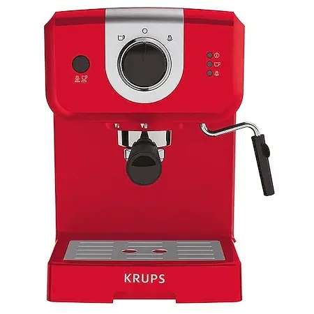 Кафемашина, Krups XP320530, ESP STEAM&PUMP MECA OPIO RED, 1050W, 15 bar - image 3