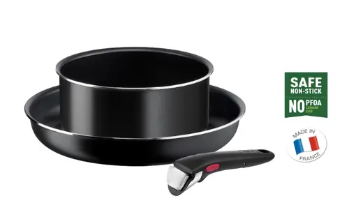 Комплект тигани и тенджери, Tefal L1539243 SET 3PC ING6 EASY COOK N CLEAN - image 4