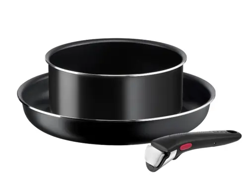 Комплект тигани и тенджери, Tefal L1539243 SET 3PC ING6 EASY COOK N CLEAN