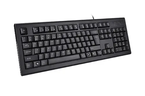Клавиатура, A4 KRS-85 COMFORT A-SHAPE BK - image 1