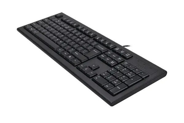 Клавиатура, A4 KRS-85 COMFORT A-SHAPE BK - image 2