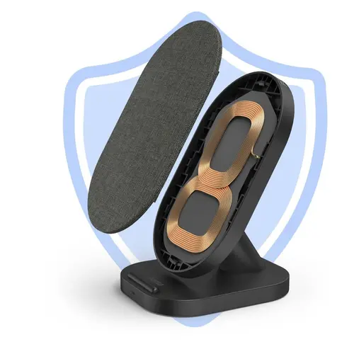 HAMA Безжично зарядно устройство "QI-FC10S-Fab", 10 W, 201685 - image 7