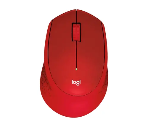 Ποντίκι, Logitech ασύρματο ποντίκι M330 Silent Plus, κόκκινο - 1