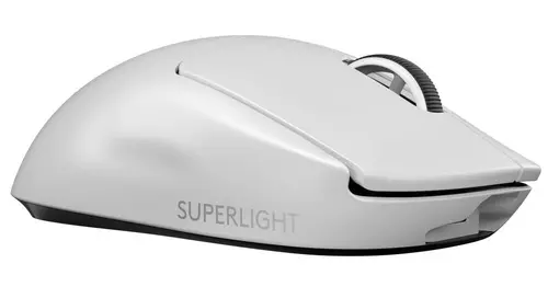 Мишка, Logitech G Pro X Superlight Wireless Mouse, Lightspeed Wireless 1ms, HERO 25K DPI Sensor, 400 IPS, Onboard Memory, >63g, White - image 2
