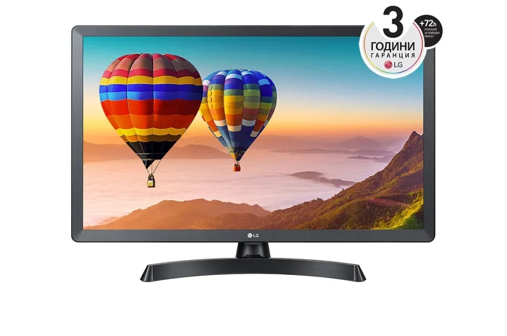 Монитор, LG 28TN515S-PZ, 27.5" WVA, LED non Glare, Smart webOS 3.5, TV Tuner DVB-T2/C /S2, 1200:1, Mega DFC, 250cd, 1366x768, Wi-Fi, LAN, RCA, WiDi, Miracast, HDMI, CI Slot, USB 2.0, HOTEL MODE, Speaker 5W, Black