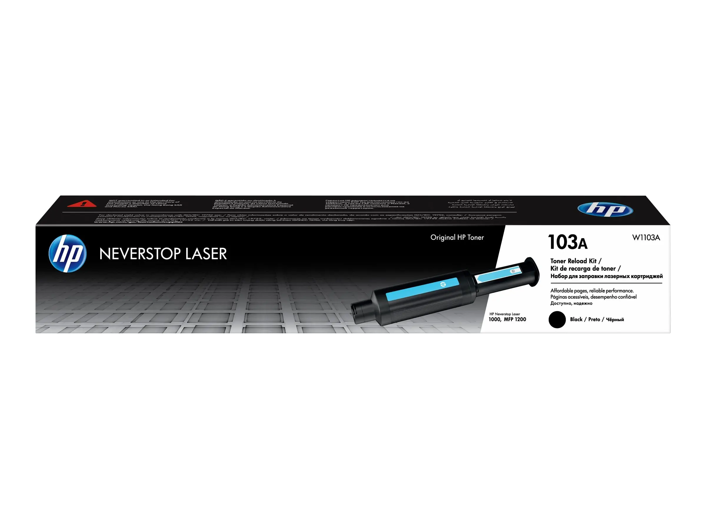 Consumabil, HP 103A Neverstop Toner Reload Kit