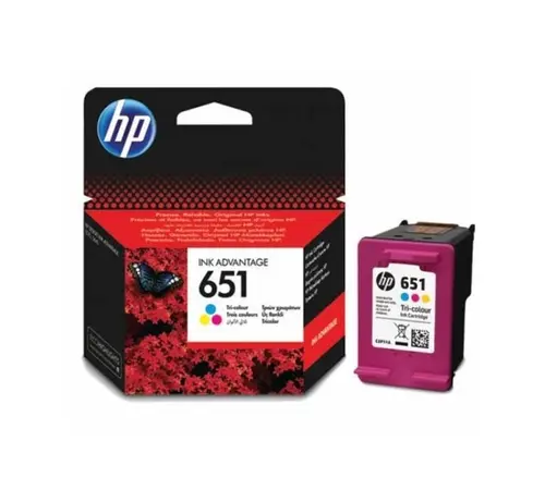 Consumabil, HP 651 Tri-colour Ink Cartridge - 1