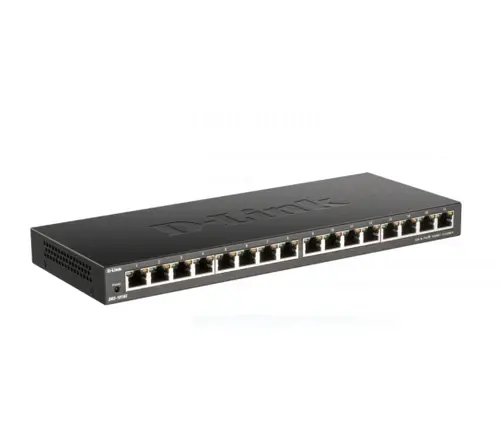 Комутатор, D-Link 16-Port 10/100/1000Mbps Unmanaged Gigabit Ethernet Switch - 2