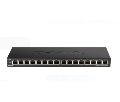 Комутатор, D-Link 16-Port 10/100/1000Mbps Unmanaged Gigabit Ethernet Switch