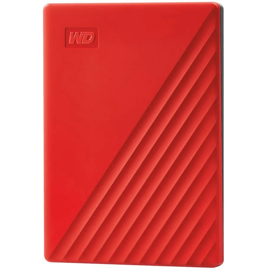 Твърд диск, Western Digital My Passport 2TB Red ( 2.5", USB 3.0 )