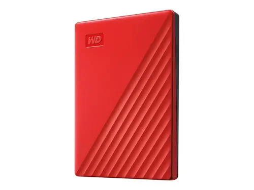 Твърд диск, Western Digital My Passport 2TB Red ( 2.5", USB 3.0 ) - image 1