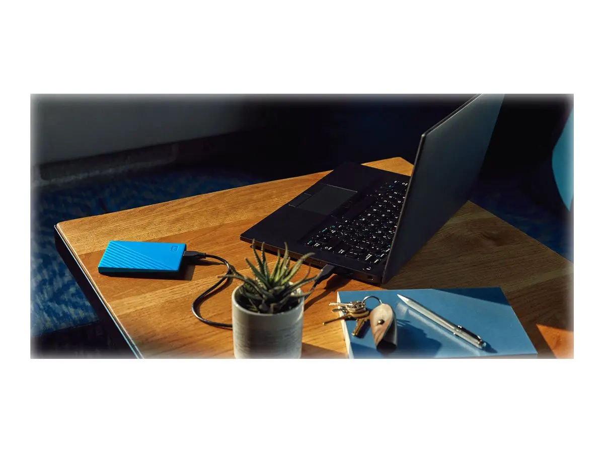 Твърд диск, Western Digital My Passport 4TB Blue ( 2.5", USB 3.2 ) - image 4