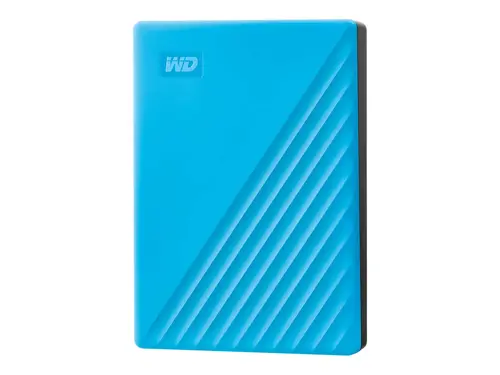 Твърд диск, Western Digital My Passport 4TB Blue ( 2.5", USB 3.2 )