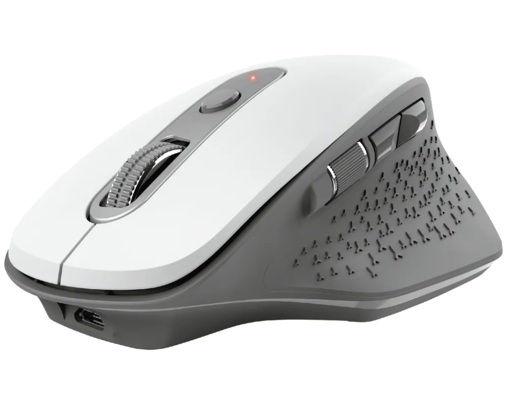 Мишка, TRUST Ozaa Wireless Rechargeable Mouse White - image 1