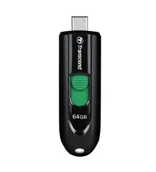 Памет, Transcend 64GB, USB3.2, Pen Drive, Type-C, Capless, Black