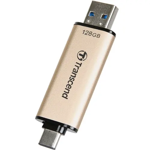Памет, Transcend 128GB, USB3.2, Pen Drive, TLC, High Speed, Type-C - image 2