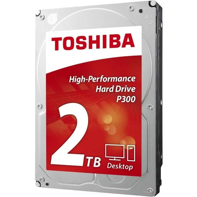 Твърд диск, Toshiba P300 - High-Performance Hard Drive 2TB (5400rpm/128MB), BULK