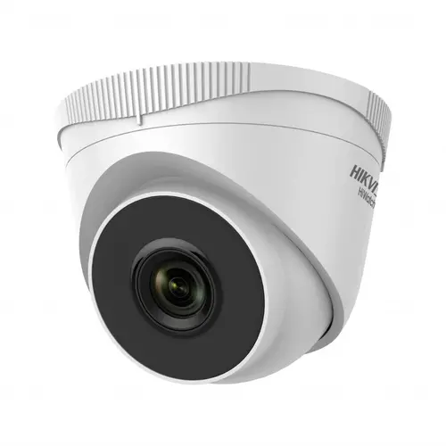 Cameră, HikVision HWI-T221H, cameră Turret, IP 2 MP (1920x1080@25 fps) IR până la 30m, 2.8 mm (114.8°), H.265, IP67, 12Vdc/3.5W/PoE (802.3af) - 1