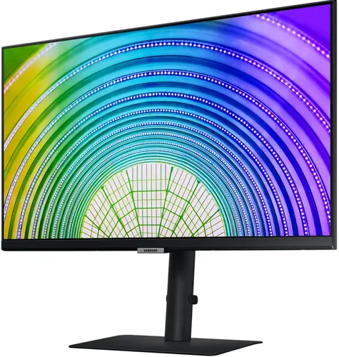 Монитор, Samsung 24A600 , 23.8" IPS LED, 75 Hz, 4 ms GTG, 2560x1440, 300 cd/m2, 1000:1, HDR 10, AMD FreeSync, Eye Saver, Flicker Free, USB Type C, Display Port 1.2, HDMI 1.4, 178°/178°, Black - image 2