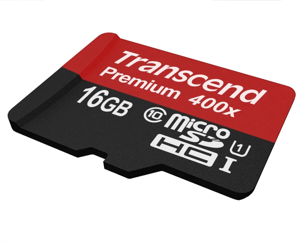 Памет, Transcend 16GB micro SDHC UHS-I Premium (with adapter, Class 10) - image 3