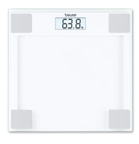 Везна, Beurer GS 14 glass bathroom scale; 150 kg / 100 g