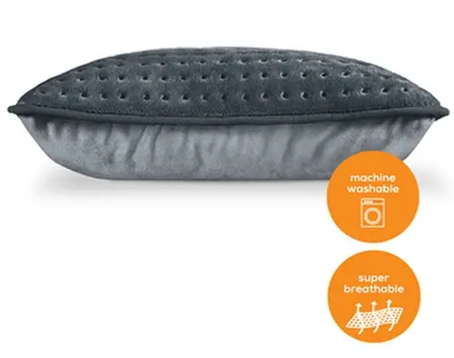 Термоподложка, Beurer HK 48 Cosy Heat Pad; 3 temperature settings; auto switch-off after 90 min; washable on 30°; reversable cushion; with inner pad; removable switch; fleece fibre; 40(L)x30(W) cm - image 1