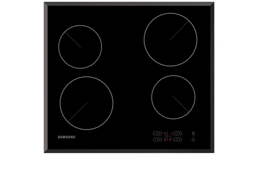 Керамичен плот, Samsung C61R2AAST, Ceramic table, Recessed, 4 Zones, Touch Control, Residual Heat Indicator, Protection of Children, Buzzer