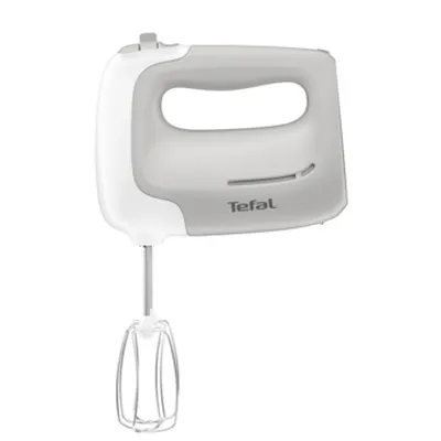 Миксер, Tefal HT450B38, PrepMix 450W, 2 stainless steel whisks, 2 stainless steel dough hooks, 5 speeds + turbo - image 1