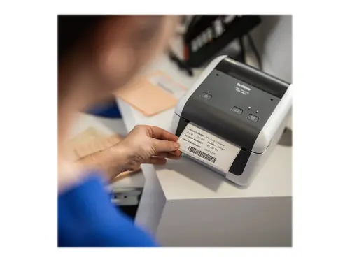 Етикетен принтер, Brother TD-4520DN Professional Network Desktop Label Printer - image 4