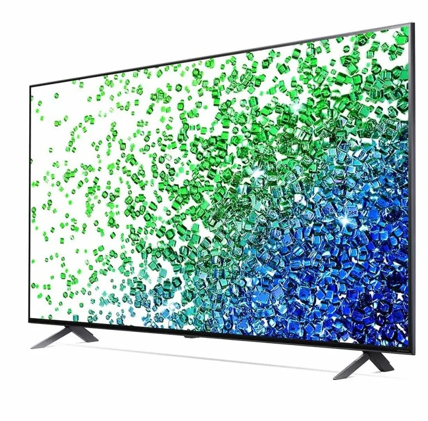 Телевизор, LG 55NANO803PA, 55" 4K IPS HDR Smart Nano Cell TV, 3840x2160, DVB-T2/C/S2, Quad Core Processor 4K, Cinema HDR, webOS ThinQ, AI functions, FreeSync, WiFi 802.11.ac, Voice Controll, Bluetooth 5.0, Miracast / AirPlay 2, 2 pole stand - image 1