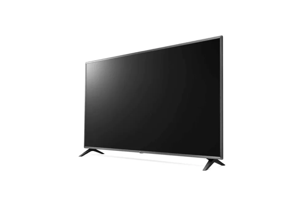 Телевизор, LG 75UP75003LC, 75" 4K IPS UltraHD TV 3840 x 2160, DVB-T2/C/S2, webOS Smart TV, ThinQ AI, Quad Core Processor 4K, WiFi 802.11ac, HDR10, HLG, AI Sound, Voice Controll, Miracast / AirPlay 2,  HDMI, CI, LAN, USB, Bluetooth, 2 pole Stand, Dark Gray - image 2