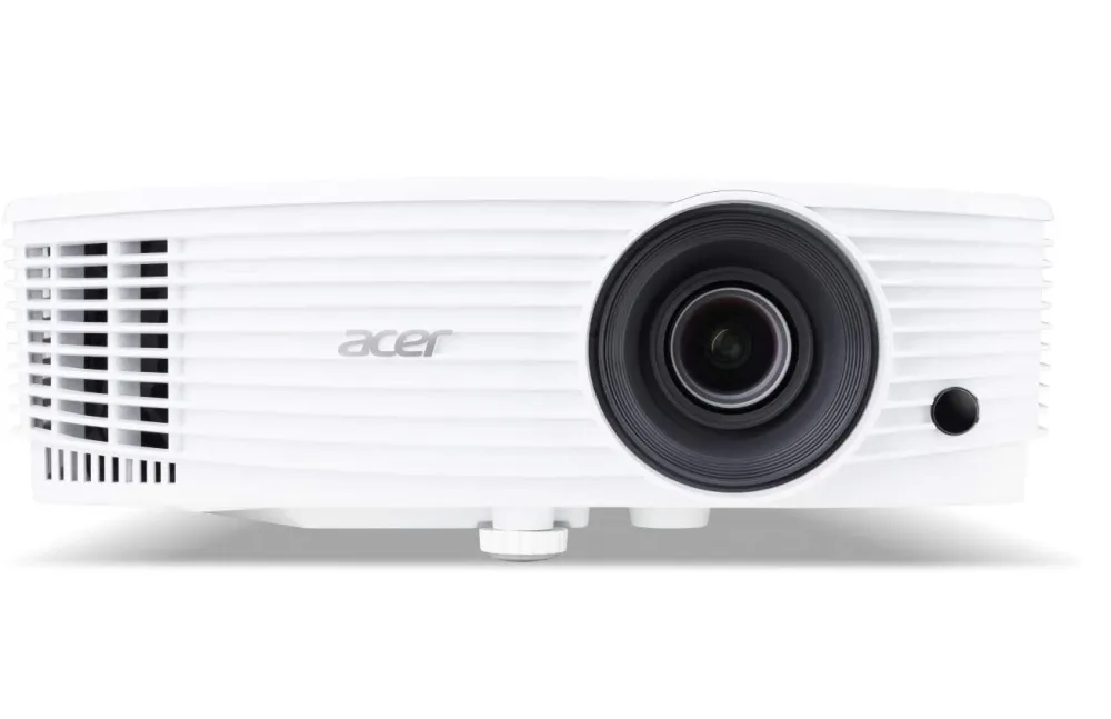 Мултимедиен проектор, Acer Projector P1155, DLP, SVGA(800x600), 4000 ANSI Lumens, 20000:1, 1.1x, 3D ready, VGA x2, HDMI, HDMI/MHL, RCA, Audio in/out, VGA out, USB type A (5V/1A), Speaker 1x3W, RS232, USB mini-B, Lamp life up to 15000h, Auto Keystone, Bag, 2.4kg, White - image 1