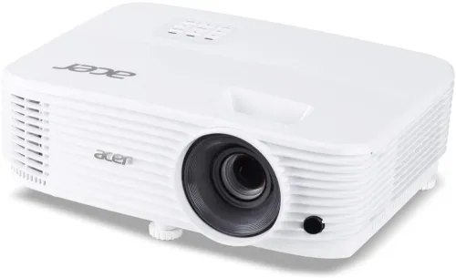 Мултимедиен проектор, Acer Projector P1155, DLP, SVGA(800x600), 4000 ANSI Lumens, 20000:1, 1.1x, 3D ready, VGA x2, HDMI, HDMI/MHL, RCA, Audio in/out, VGA out, USB type A (5V/1A), Speaker 1x3W, RS232, USB mini-B, Lamp life up to 15000h, Auto Keystone, Bag, 2.4kg, White
