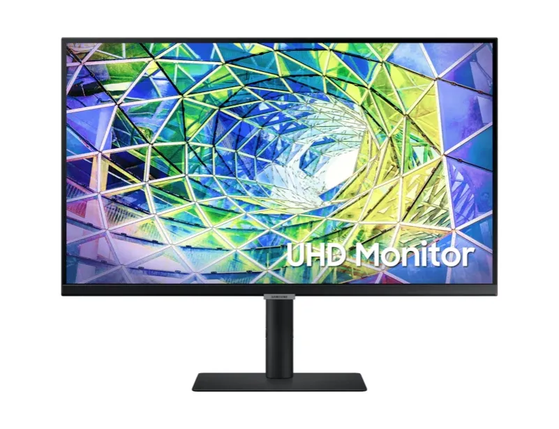 Монитор, Samsung S27A800, 27" UHD IPS, 60 Hz, 5 ms, 16:9 3840 x 2160, HDR10, 300 cd/m2, 1000:1 Contrast, Eye Saver, Flicker Free,FreeSync Premium, PiP, PBP, Game Mode, USB-C, DP 1.2, HDMI 2.0, 3xUSB 3.0, Headphone, 178°/178°, Black