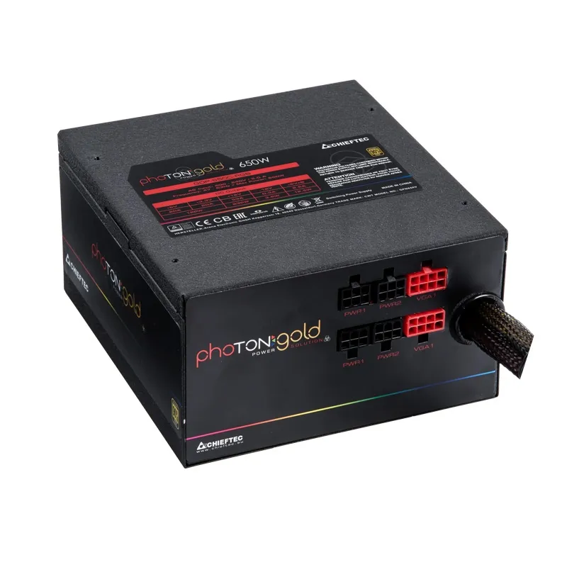 Захранване, Chieftec Photon Gold RGB 650W - image 1