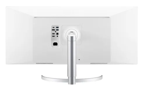 Монитор, LG 34WK95U-W, 34" 21:9 UltraWide 5K2K Nano IPS, 5ms, 450 cd/m2, 1200:1, Mega DFC,  5120x2160, DCI-P3 98% (CIE1976), DisplayHDR 600, FreeSync, USB 3.0, Thunderbolt 3, USB Type-C, HDMI, DisplayPort, 2x5W, PBP, Tilt, Height, Tiltan - image 1