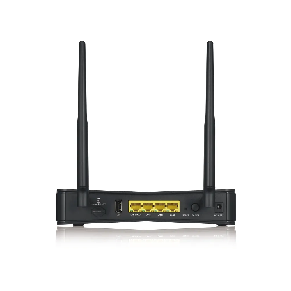 Рутер, ZyXEL LTE3301-PLUS LTE Indoor Router, CAT6, 4x GbE LAN, AC1200 WiFi - image 3