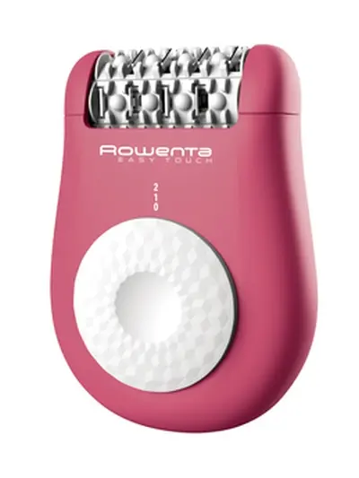 Αποτριχωτική μηχανή, Rowenta EP1110F1, Easy Touch NEON Pink, compact, 2 ταχύτητες, βουρτσάκι καθαρισμού, εξάρτημα για αρχάριους